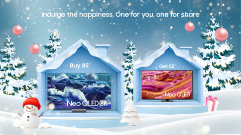 Liburan Akhir Tahun di Rumah Lebih Seru dengan Inovasi Samsung TV