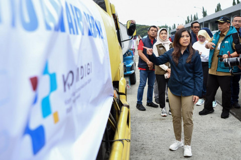 Komdigi Kirim 118 Tangki Air Bersih dan Pulihkan Jaringan Komunikasi di Aceh Tamiang