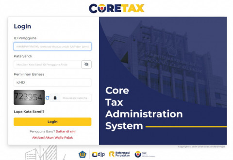 Coretax Sudah Diaktivasi 11 Juta Wajib Pajak, Pemerintah Akui Sistem Belum Optimal