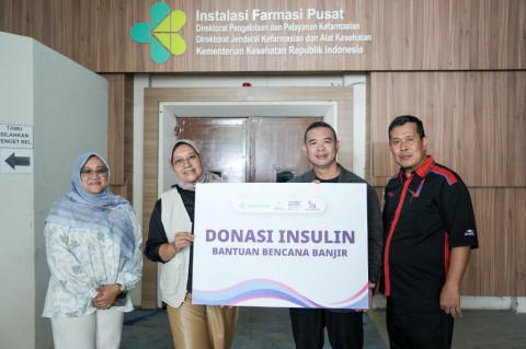 13.700 Pen Insulin Disalurkan untuk Pasien Diabetes Terdampak Bencana Sumatera