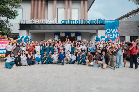 Rumah Sakit Hewan Modernvet Buka Cabang Baru di Kemang Jakarta Selatan