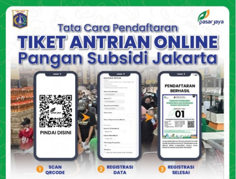 Enggak Ribet, Begini Cara Daftar Antrean KJP Pasar Jaya untuk Sembako Bersubsidi