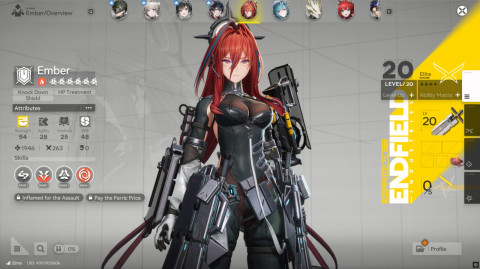 Panduan Lengkap Stat Arknights: Endfield, Fungsi Atribut, Status Operator