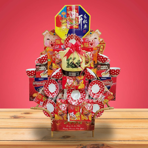 Tradisi Berbagi Imlek Dongkrak Penjualan Parsel