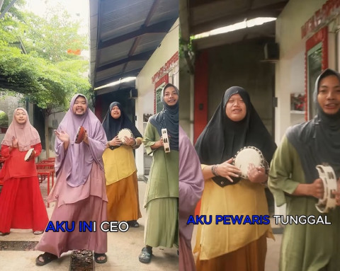 Viral Sound Dracin Versi Hadrah, eJ Peace Gercep Bikin Liriknya: Aku Ini CEO