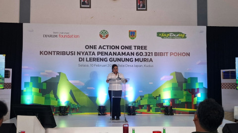 Komitmen Keberlanjutan BLDF dengan Penanaman 60 Ribu Lebih Bibit Pohon di Lereng Muria