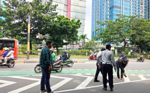 Heboh Pencurian Marka Jalan, Pemkot Jaktim Perketat Pengawasan
