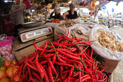 ​Ramadan Tiba, Cabai di Pasar Anyar Tembus Rp88 Ribu per Kg