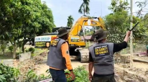 Fokus di Aceh Tamiang, Relawan Jhonlin Group Sebar Titik Bantuan Pemulihan Pascabencana