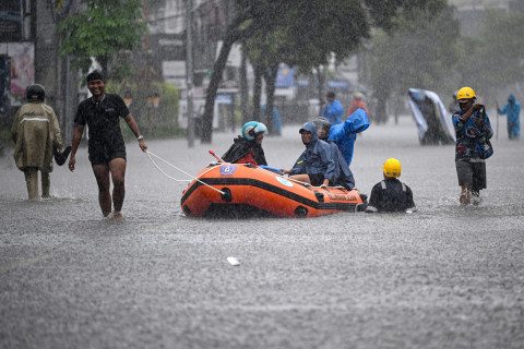 Kota Denpasar Dikepung Banjir
