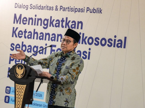 Menko Muhaimin Tegaskan Kesehatan Mental jadi Agenda Strategis
