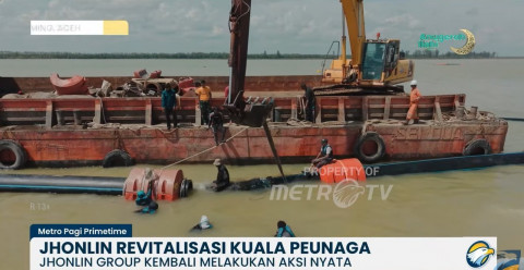 Pascabanjir Sumatra, Jhonlin Group Normalisasi Muara Sungai di Aceh Tamiang