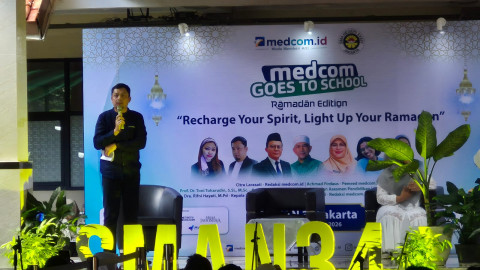 Medcom.id Goes to School 'Jemput Bola'! Sapa langsung Gen Z di SMAN 34 Jakarta