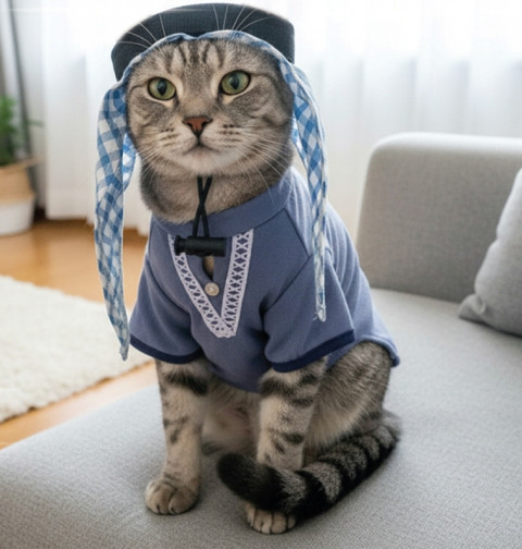 Anabul Ikut Lebaran? Ini 4 Baju Koko Kucing yang Bikin Makin Gemoy