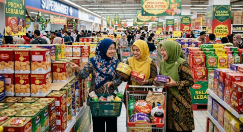Jelang Lebaran, Biskuit dan Makeup Jadi Produk Paling Diburu