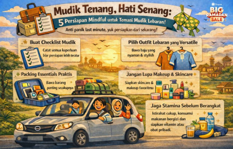 Mudik Lebih Nyaman! Ini Tips dan Promo Shopee Big Ramadan Sale 2026