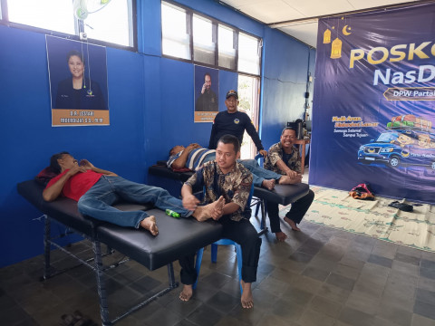 Lestari Moerdijat: Posko Mudik NasDem Jateng Upayakan Kebugaran Demi Keselamatan Pemudik