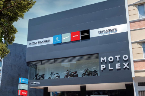 Konsep 4 in 1 Diterapkan untuk Dealer Motoplex Makassar