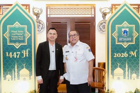 Raffi Ahmad Temui Rano Karno di Balai Kota, Bahas Apa?