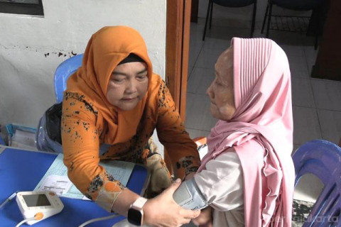 Gaya Hidup Sehat Ala Warga Utan Panjang, Antusias Datangi Posyandu