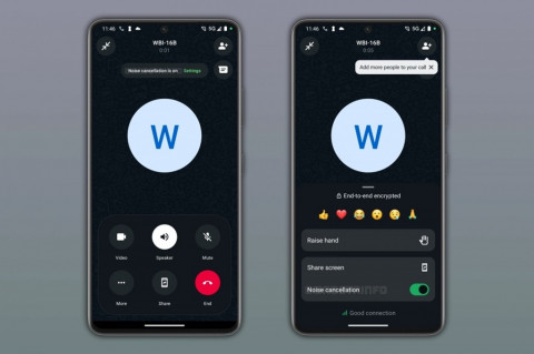 WhatsApp Uji Fitur Noise Cancellation untuk Voice dan Video Call