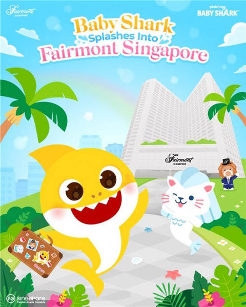 Staycation Makin Asyik, Fairmont Singapore Hadrikan Paket Family Bertema Baby Shark di