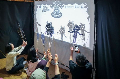 Wayang Goes Modern, Wamen Ekraf Spill Serunya Main ke Museum