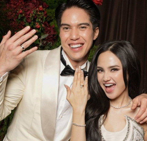 Deretan Style Fashion di Pernikahan El dan Syifa