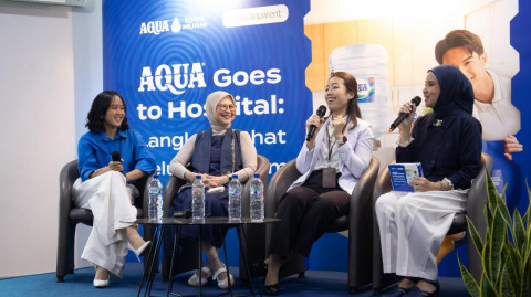 AQUA Gandeng Rumah Sakit di Jakarta untuk Edukasi Kesehatan Keluarga