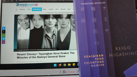 Fakta Menarik Novel Keajaiban Toko Kelontong Namiya yang Diadaptasi Jadi Drakor