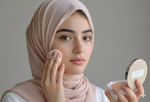 Wudu Lancar, Glowing Jalan Terus! 4 Cushion yang Gak Bakal Luntur Walau Kena Air
