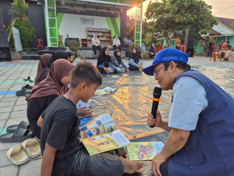 Kampung Literasi Pekijing Serang Buktikan Baca Buku Bisa se-Asyik Itu