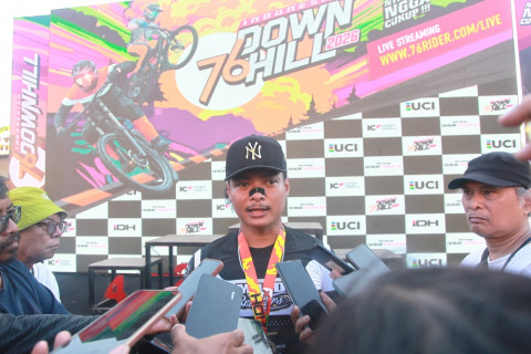 Andy Prayoga Juara Putaran Perdana 76 Indonesian Downhill 2026
