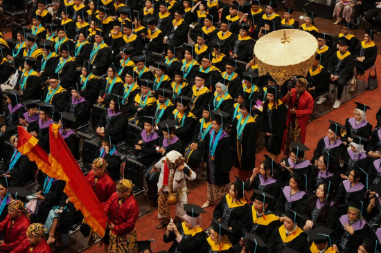 Upacara Wisuda Periode II Tahun Akademik 2025/2026 UK Maranatha. DOK UK Maranatha
