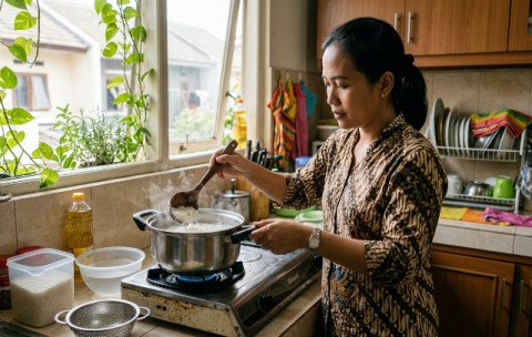 Cara Masak Nasi di Kompor agar Pulen dan Tidak Cepat Basi