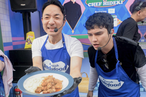 Nggak Cuma Belanja, PRJ 2026 Punya Duel Masak Seru ala Aldi Taher dan Chef Hideki