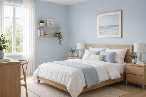 5 Inspirasi Warna Kamar Tidur Paling Menenangkan untuk Istirahat