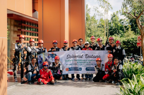 Keselamatan Jadi Prioritas di Lingkungan Kerja Jhonlin Group, JMT Bekali Karyawan Sertifikasi TKPK Level 1