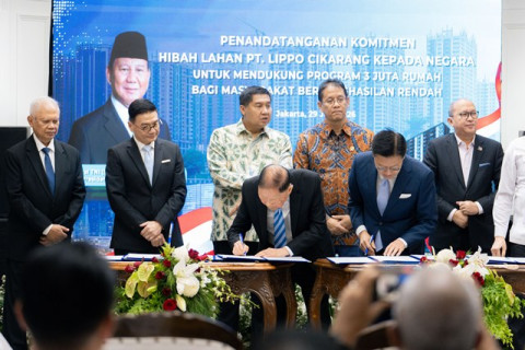 Lippo Hibahkan 30 Hektar Lahan Meikarta untuk Program 3 Juta Rumah