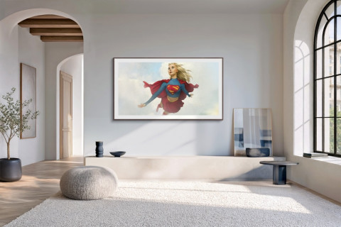 Warner Bros Bawa Supergirl ke Samsung Art Store, Ruangan Lebih Artistik