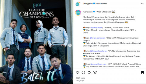 Profil Ghaza Al Ghifari Clash of Champions Seasons 3 yang Didiskualifikasi karena Dugaan Kekerasan Seksual