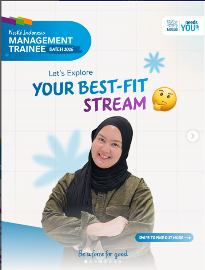 Program Nestlé Management Trainee 2026 Dibuka: Cari Pemimpin Masa Depan di 7 Jalur Karier