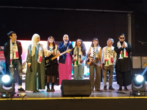 Vokalis Efek Rumah Kaca hingga Noh Salleh Kolaborasi di Lagu untuk Palestina