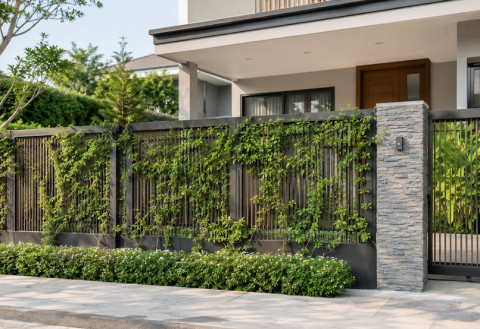 5 Model Pagar Nuansa Alam untuk Tampilan Rumah Lebih Asri