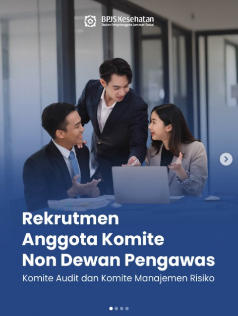 Lowongan Kerja BPJS Kesehatan 2026: Dibuka Lowongan AKND untuk S1-S3, Cek Syaratnya!