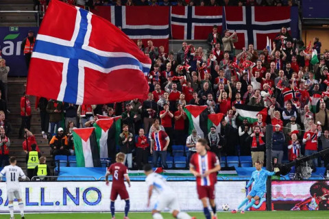 Norwegia Sumbangkan Tiket Laga Kualifikasi Piala Dunia 2026 vs Israel untuk Gaza