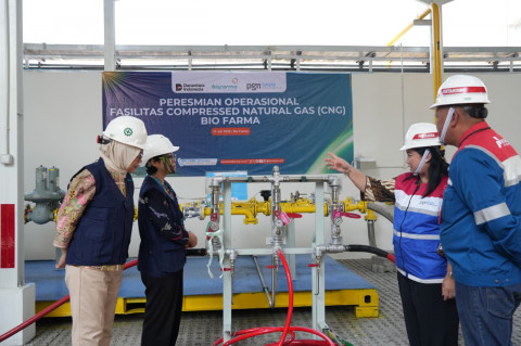 Dukung Transisi Energi Nasional, Bio Farma Gandeng PGN Group Manfaatkan CNG di Fasilitas Produksi