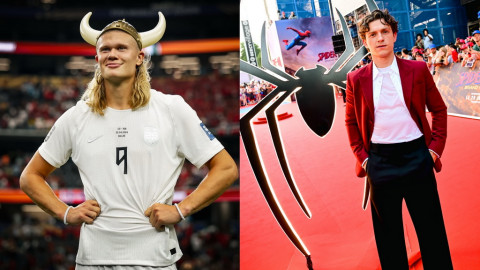 Erling Haaland Akhirnya Terima Ajakan Makan Malam dari Tom Holland