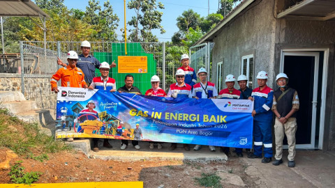 PGN Area Bogor Penuhi Kebutuhan Gas Bumi Produsen Aspal, Dukung Industri Manufaktur Ramah Lingkungan