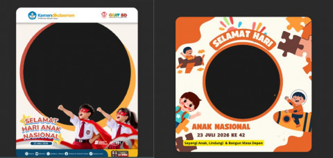 20 Link Download Twibbon Hari Anak Nasional 2026 Lengkap dengan Tema dan Logo